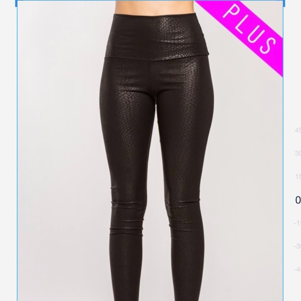 Snakeskin Leggings